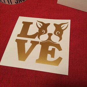 Puppy Love Car Decal | Dog Decal | Laptop Decal | Mug Decal | Mackbook Decal