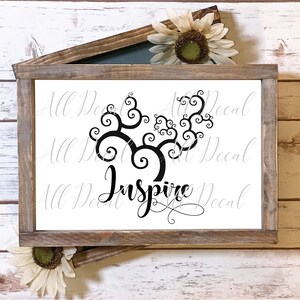 SvG File | inspireren Inspire SVG Designs | Cut Files For Cameo, Circuit, Instant Digital Download | Alle sticker