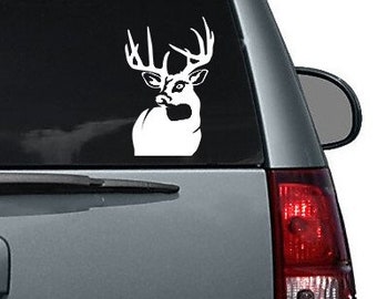 Hirsch Jagd Aufkleber | Jäger Aufkleber | Hirsch Vinyl Bumper Stcker