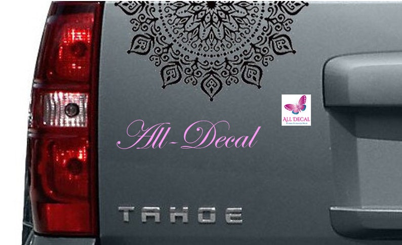 Rose Bud Vinyl Decal Car Window Bumper Sticker Flowers Garden Laptop Home Deco