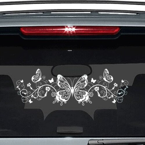 Butterfly Car Decal Butterfly Stickers for Cars decorative Etsy