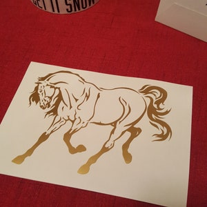 Horse Decal | Equestrian Decal | Horse Sticker | Car Decal | Laptop Decal