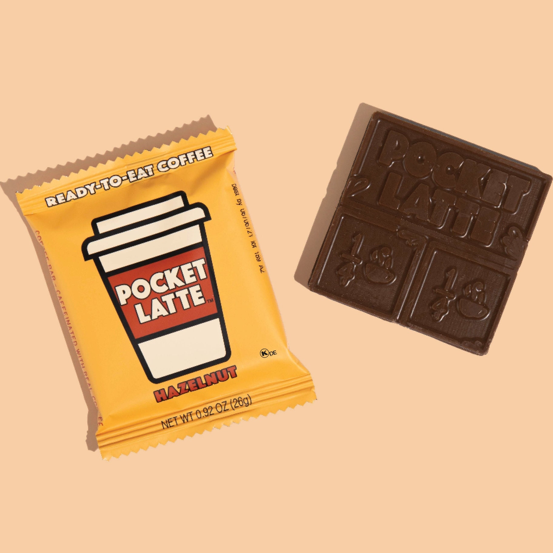 Pocket Latte Hazelnut Coffee Bar Etsy