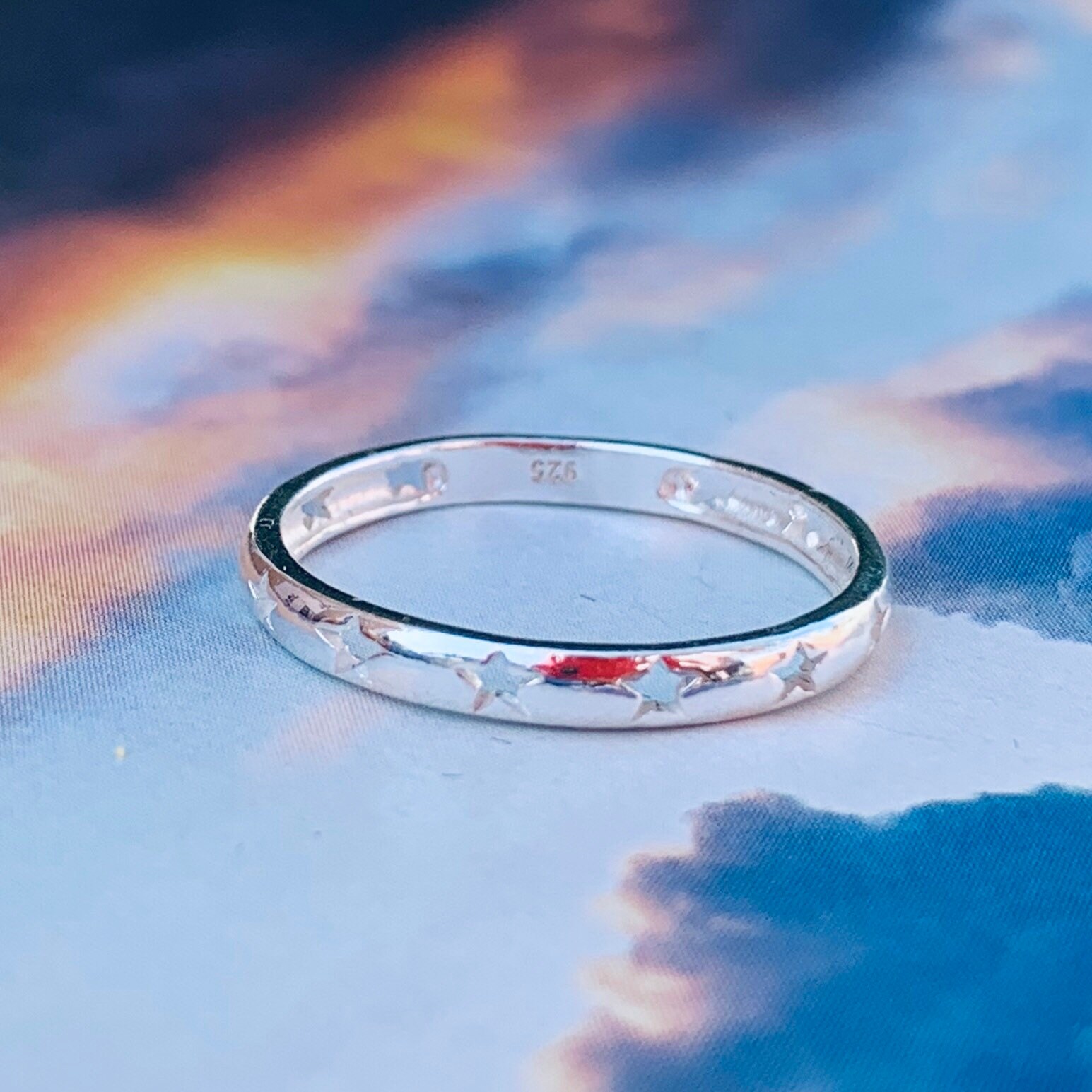 Sterling Silver 925 Crescent Moon Ring - Etsy Sterling Silver 925 Crescent Moon Ring - Etsy