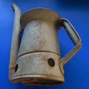 Vintage Huffman Oil Can - 1 Quart - Dayton Ohio
