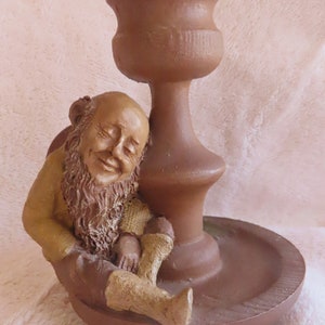 1983 Thomas Clark Cairn Studios - Hand Cast Gnome - Wink Too - Signed - COA #59