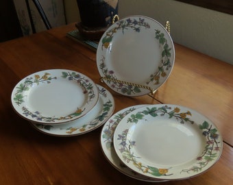Vintage Woodhill by Citation - Salad Plates - 7 5/8" -  Lot of 5