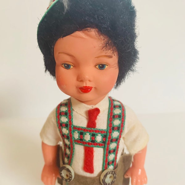 German celluloid male doll