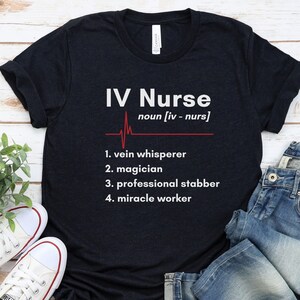 IV Nurse Team Shirts, Funny Picc ICU Rn T-Shirt, Cute VAT Vascular Access Shirt, Picc Line Nursing TShirt, Iv Therapy Tee, Nurses Week Gift