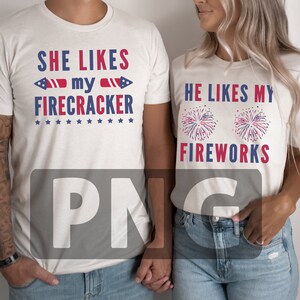 Passender 4. Juli PNG, Feuerwerk-Shirt-Design, Unabhängigkeitstag, 4