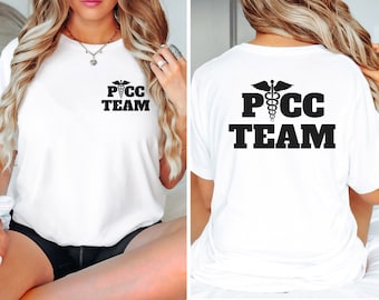 PICCチームナースTシャツ、血管アクセスアパレル