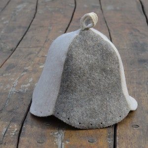 Sauna hat wool Banya cap men women Sauna hats Sauna cap wool felt bath accessories Finnish sauna hat wool Natural wool sauna hat