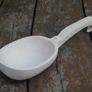 Banya ladle Water ladle Sauna bucket Wooden sauna scoop banya ladle Water ladle long handle bath spoon bathhouse spoon.