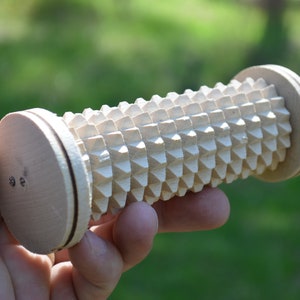 Wooden Roller Foot Massager , Natural wooden legs massager handmade foot massager roller massage  Wooden Floor Foot Massager