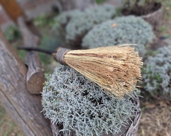 Witch broom for Halloween Mini broom with black pen Authentic wedding broom Mini broom decor with for witches Besom broom for witches broom