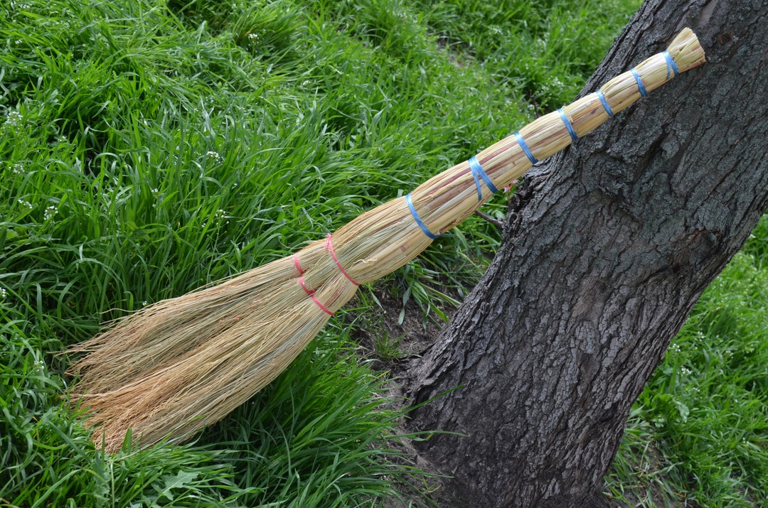 Kitchen Broom Handmade Rustic Broom From Black Etsy