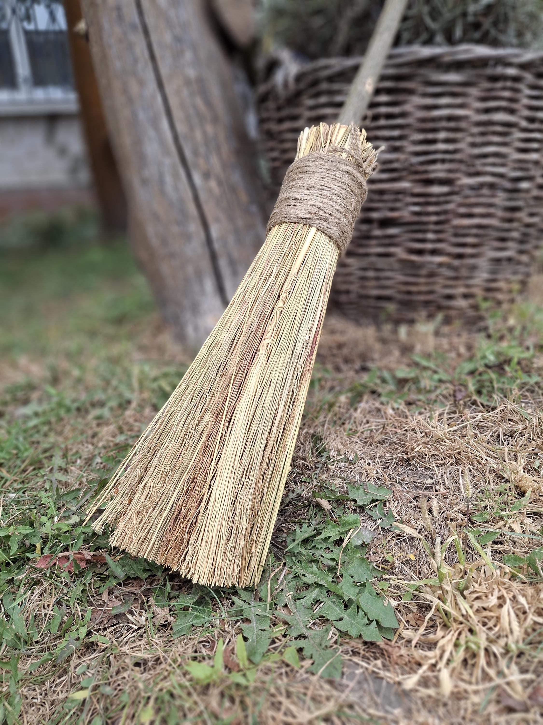 Witches broom natural Medieval rustic besom  broomstick for wedding witches broom above door Besom ceremonial witchy  Halloween decor