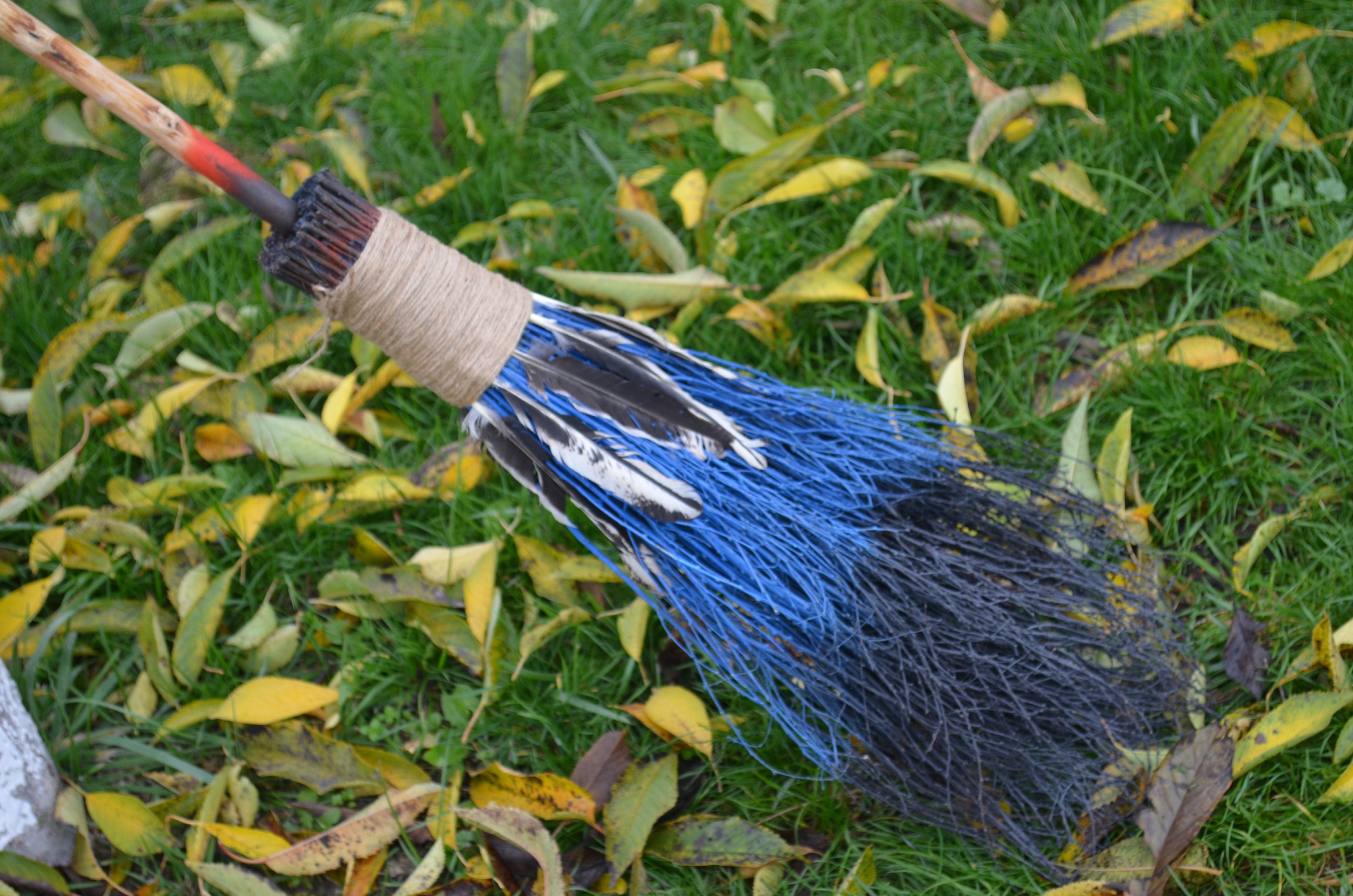 Real Witch's Broom / Pagan Besom / Halloween Pagan Broom - Etsy Canada