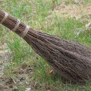 Pagan besom broom Natural witch broom Wiccan wedding broom Witches broom in Halloween Witch broomstick besom broom Authentic broom witch