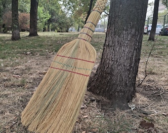 Besen Besen natürlich Hochzeit Hexenbesen Einweihungsgeschenk Hexenbesen primitiver Zeremonialbesen Küchenbesen Ukrainian Sorghum Besen