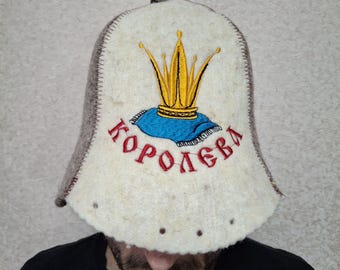 Sauna hat premium traditional Sauna Hat for Women Finnish Sauna Hats spa gift birthday Women's Sauna Hat spa gift sauna