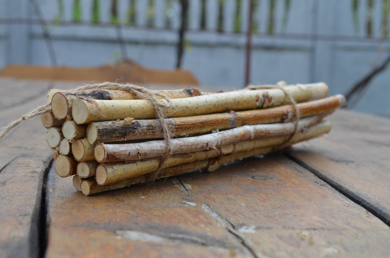 14 Birch Wood Sticks Birch Twigs Wood Decor Birch Log Etsy