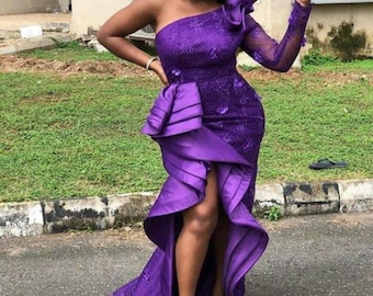 aso ebi wedding dress