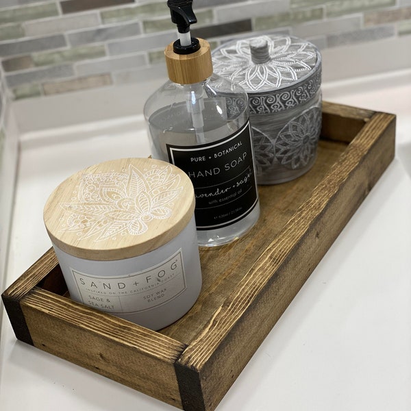 Bathroom Tray - Etsy