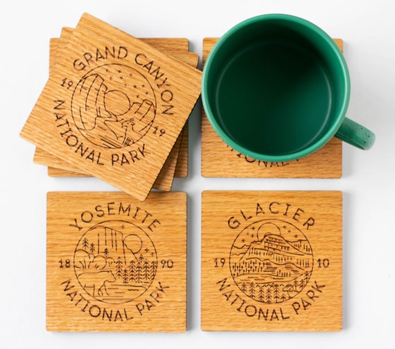 Rustic Coasters National Parks National Parks Coasters