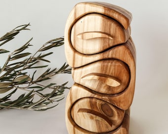 Original Handmade Wood Jewelry Box