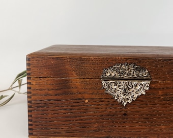 Antique Humidor Cigar Box