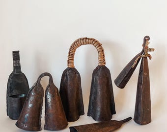 Antique African Bell Sculpture