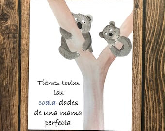 Spanish Mother’s Day card