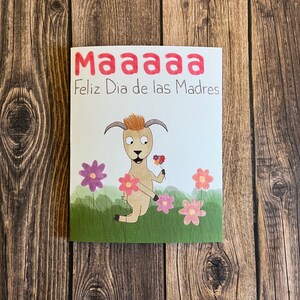 Spanish Mother's Day Card- Maaaaa, Feliz Dia de las Madres