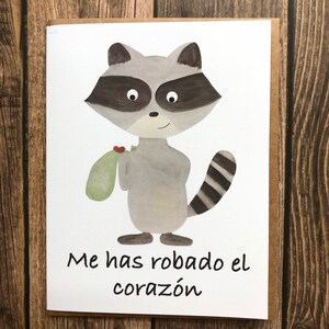 Spanish Love Card