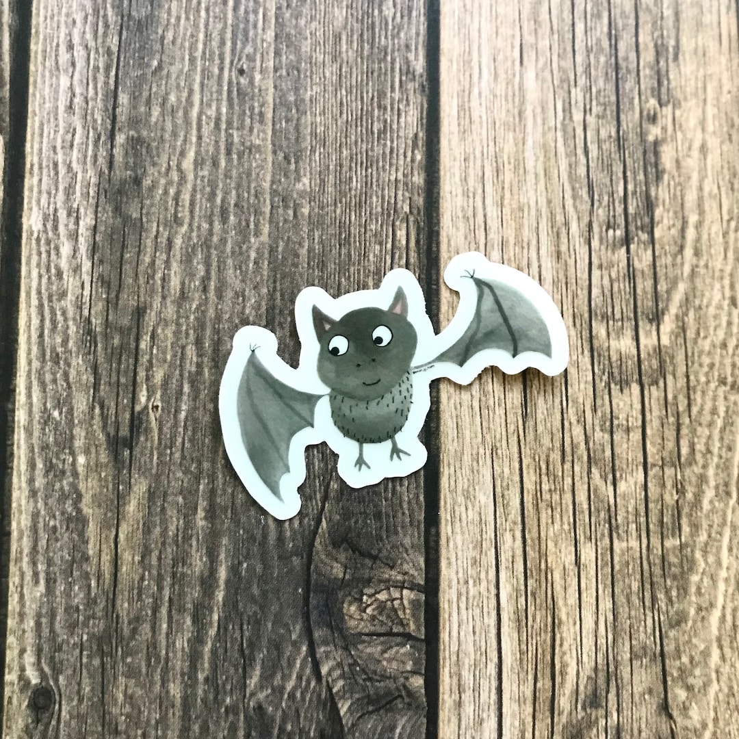 Textile Sticker Bat Che Bat Clear Vinyl Sticker - Etsy