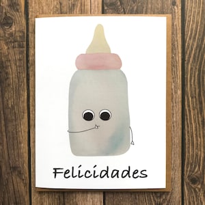 Spanish Baby Card