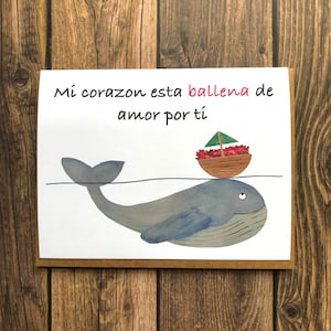 Spanish Love Card