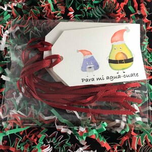 Spanish Christmas Tag- Para Mi Agua-Cuate