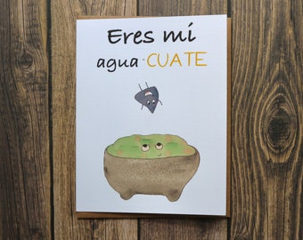 Spanish friendship card