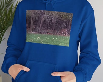 White Tailed Deer Unisex Heavy Blend™ Hooded Sweatshirt