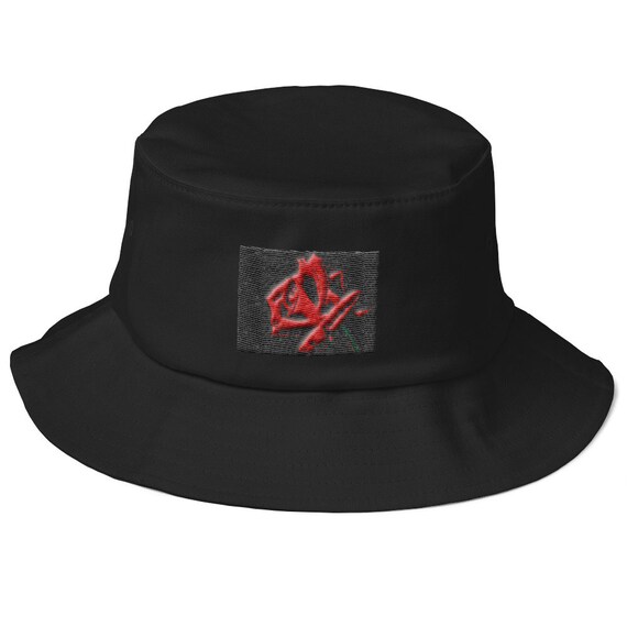 bucket hat rose