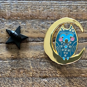 Owl Moon Pin