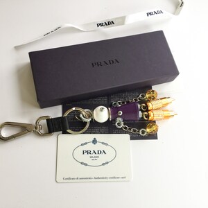Keychain prada cheap