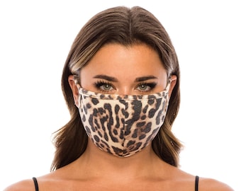 Face Mask with Filter Pocket for Men Women | Fashion Mask Cover | Washable Reusable Made In USA