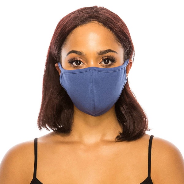 Mens XL Beard Face Mask Cover, Double Layer, Made In USA, Washable - Foto 13