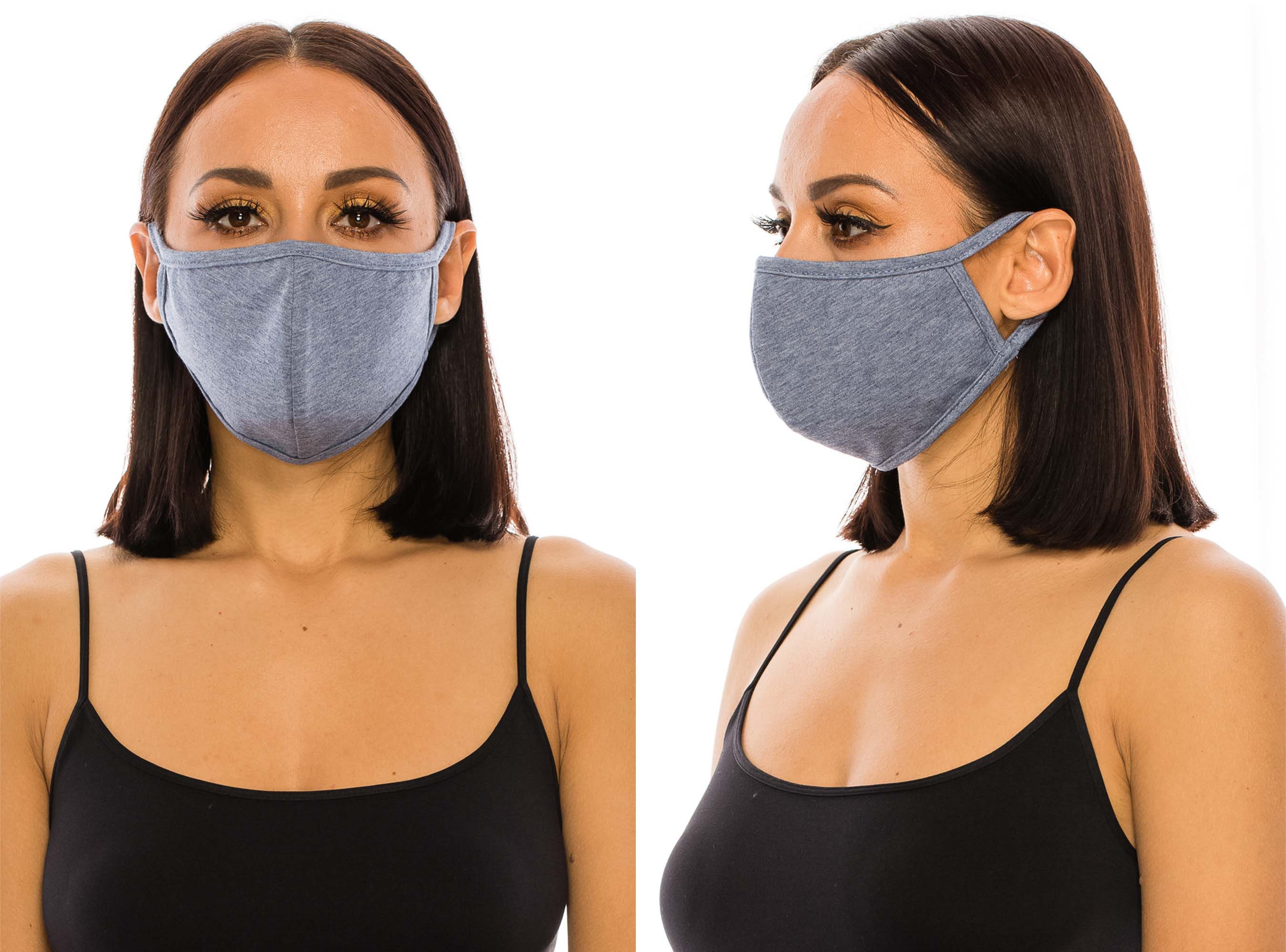 Cotton Face Mask for Men Women Double Layer Cloth Face Cover Etsy
