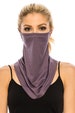 Neck Gaiter for Men Women | Bandana Face Mask | Soft Face Cover Fashion Scarf | Made In USA 