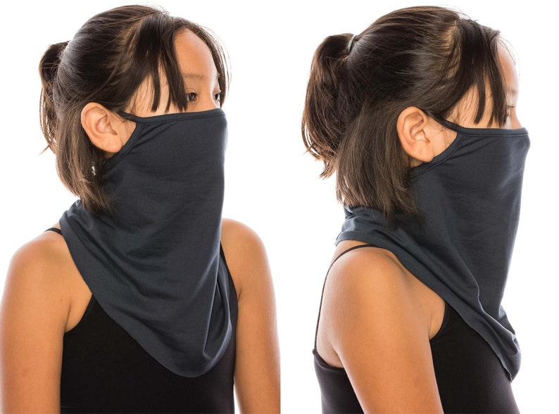 Kids Size Neck Gaiter Bandana Face Mask Soft Face Cover Etsy
