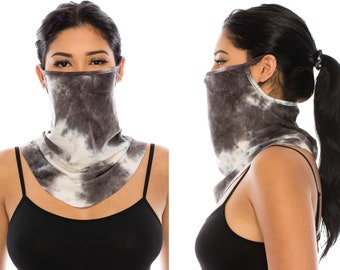 Neck Gaiter for Men Women | Bandana Face Mask | Soft Face Cover Fashion Scarf | Made In USA
